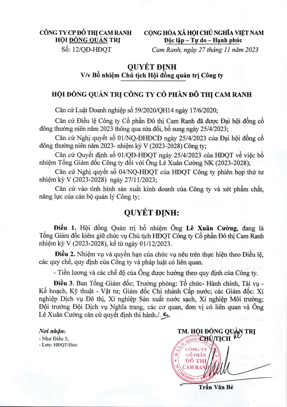 Thông báo v/v ngừng thu tiền nước qua nhân viên thu ngân và chuyển đổi sang các kênh thanh toán không dùng tiền mặt